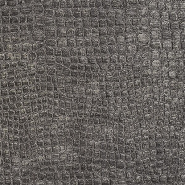 Designer Fabrics 54 in. Wide Dark Grey Textured Alligator Shiny Woven Velvet Upholstery Fabric K0151L - main